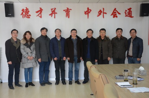 安庆师范大学伟德BV官网来公司考察交流