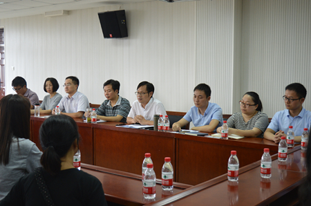 公司举行2017级新生家长见面会